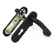 Картинка Ручки на планке для противопожарных замков Avers HP-72.1303-BL (Spring) пружина черный